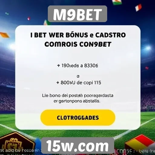 Novidades no bônus de cadastro do M9BET